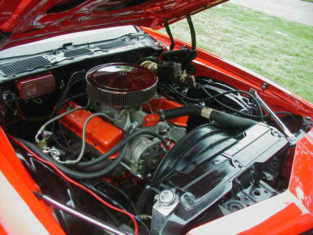 1974 Red Chevrolet Camaro Coupe