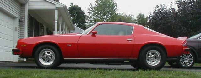 1974 Red Chevrolet Camaro Coupe