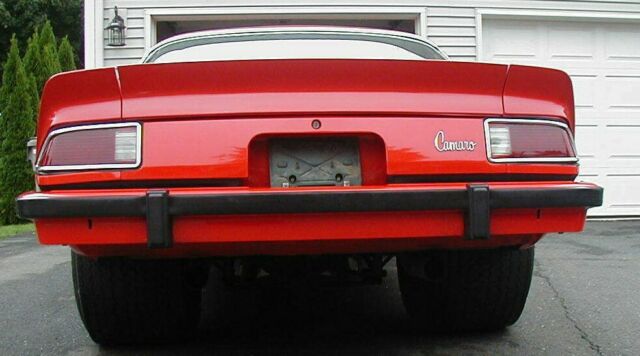 1974 Red Chevrolet Camaro Coupe
