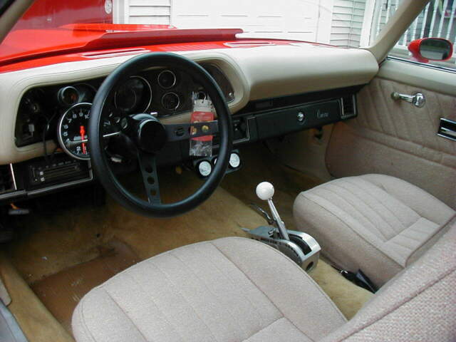 1974 Red Chevrolet Camaro Coupe