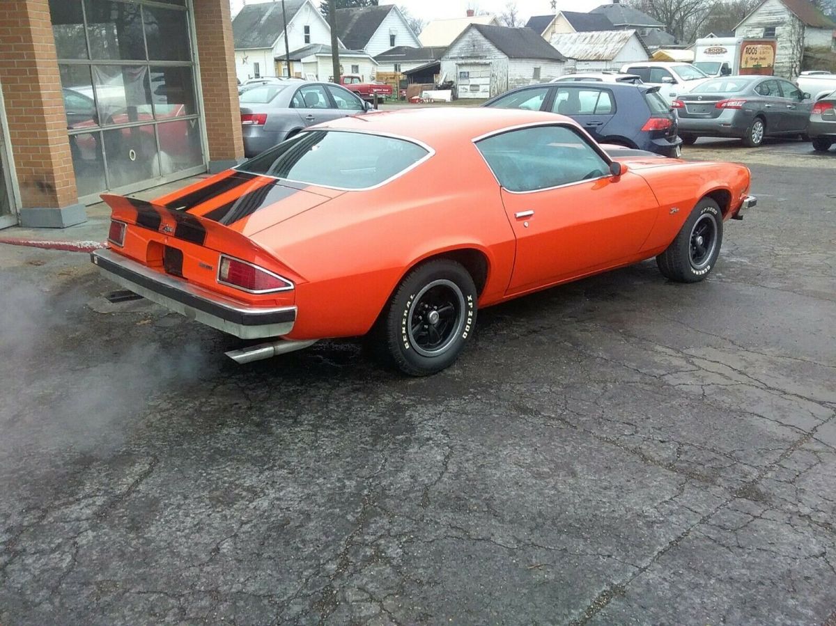 1974 Orange Chevrolet Camaro Coupe