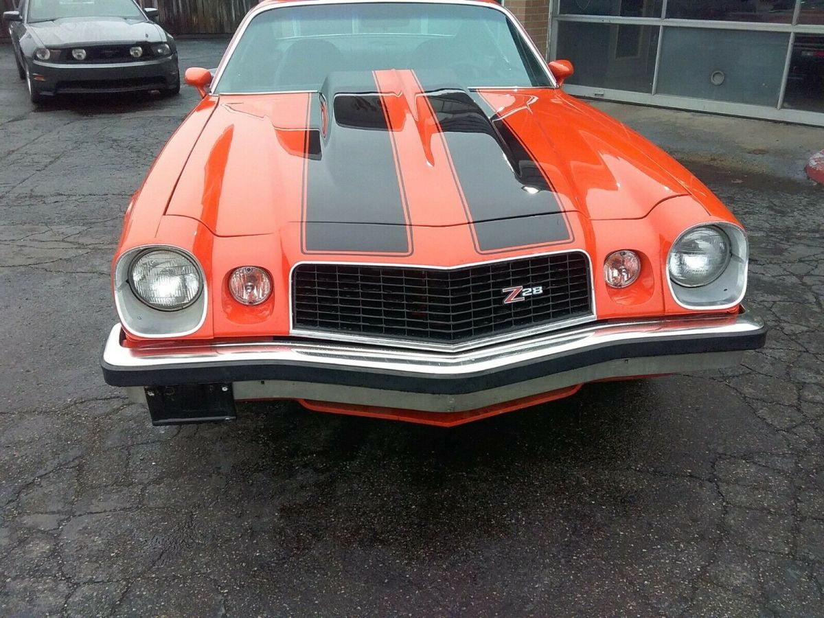 1974 Orange Chevrolet Camaro Coupe