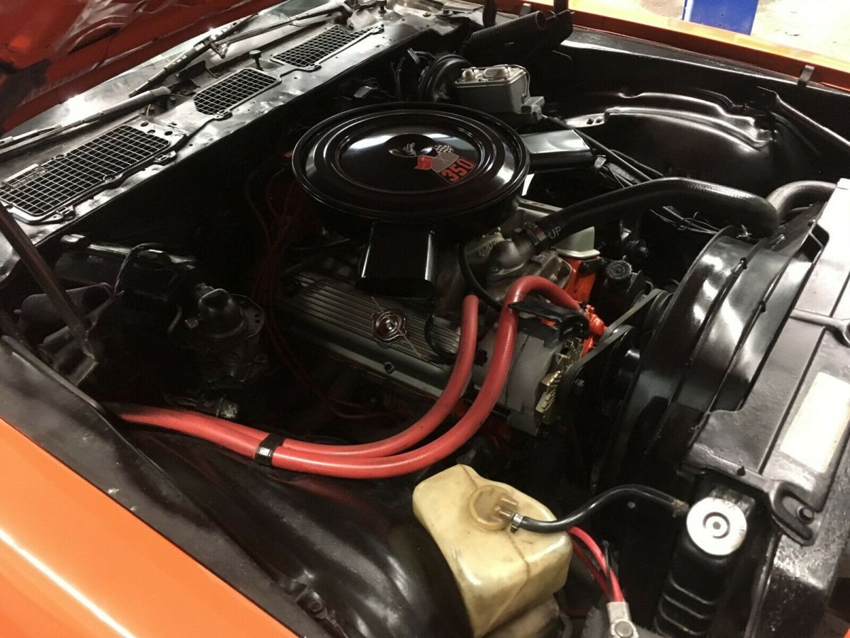 1974 Orange Chevrolet Camaro Coupe