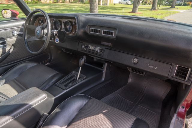 1974 Burgundy Chevrolet Camaro Coupe