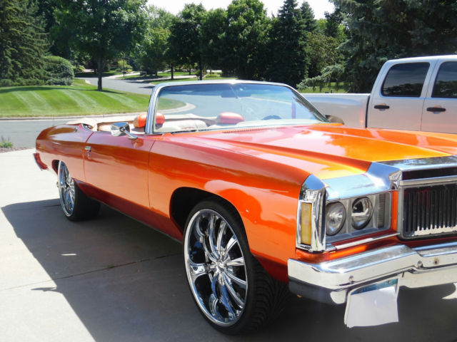 1974 sandstone Chevrolet Capriceold Convertible
