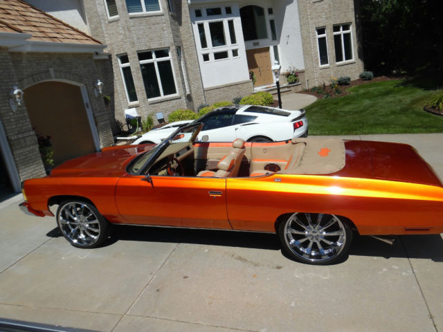 1974 sandstone Chevrolet Capriceold Convertible