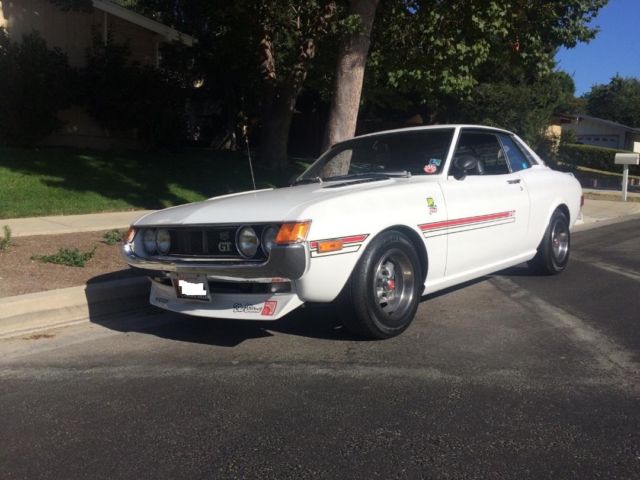 1974 White Toyota Celica Coupe