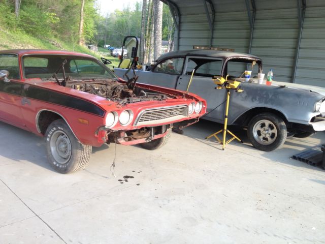 1974 Red Dodge Challenger