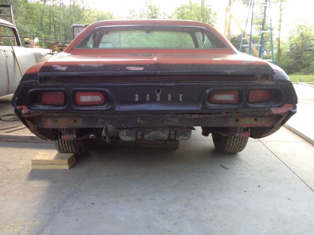 1974 Red Dodge Challenger