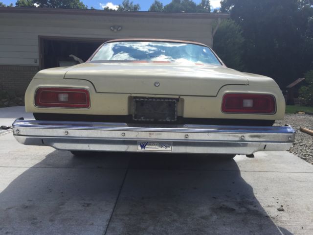 1974 Tan Chevrolet Chevelle Coupe