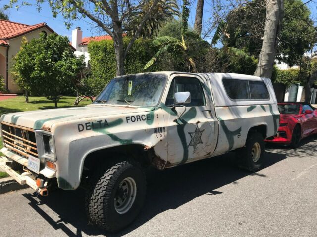 1974 Camo Chevrolet Cheyenne Cab & Chassis