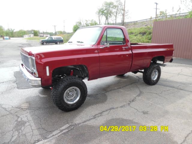 1974 Red Chevrolet Other Standard Cab Pickup