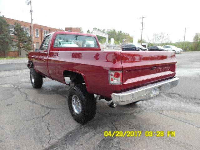 1974 Red Chevrolet Other Standard Cab Pickup