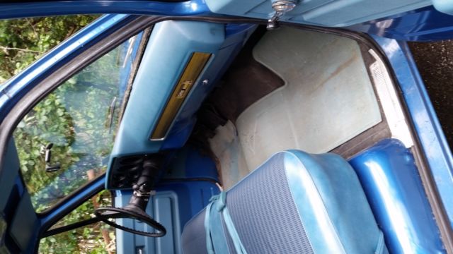 1974 Blue Chevrolet C-10 Standard Cab Pickup