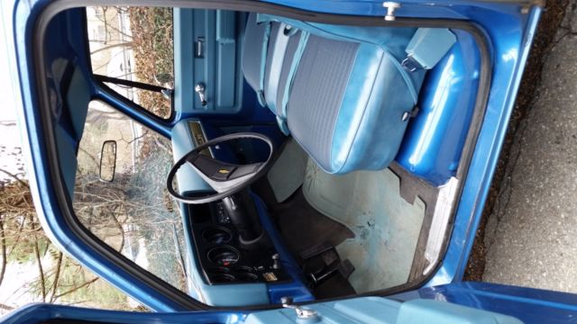 1974 Blue Chevrolet C-10 Standard Cab Pickup