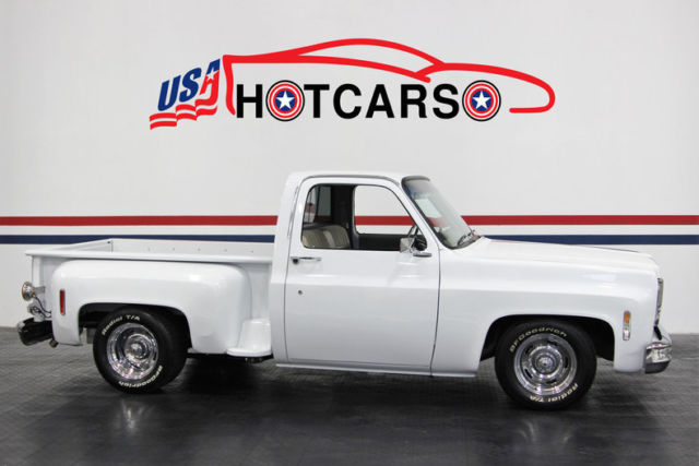 1974 White Chevrolet C-10 Pickup Truck