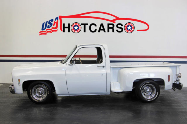 1974 White Chevrolet C-10 Pickup Truck