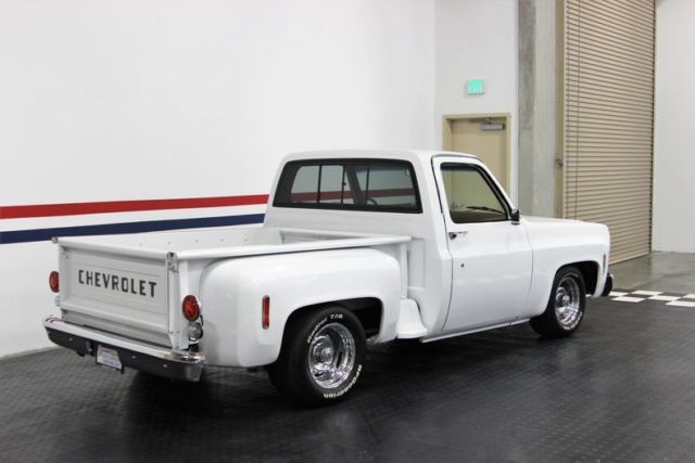 1974 White Chevrolet C-10 Pickup Truck