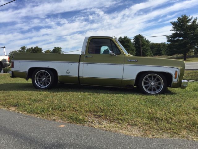 1974 Green Chevrolet C-10 Standard Cab Pickup