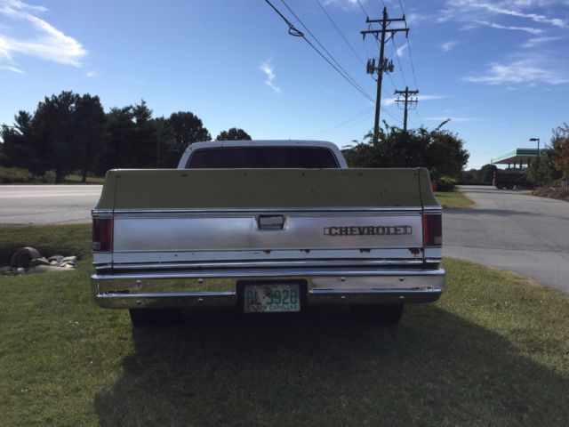 1974 Green Chevrolet C-10 Standard Cab Pickup