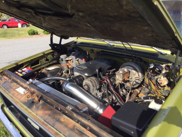 1974 Green Chevrolet C-10 Standard Cab Pickup