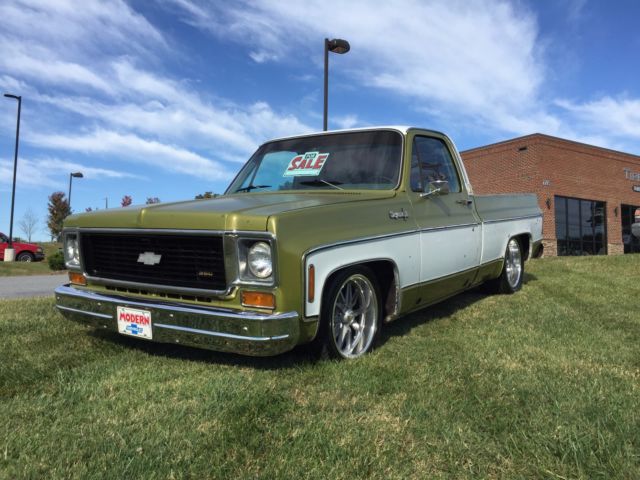 1974 Green Chevrolet C-10 Standard Cab Pickup