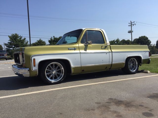 1974 Green Chevrolet C-10 Standard Cab Pickup