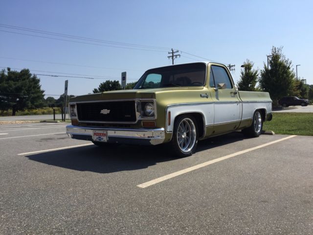 1974 Green Chevrolet C-10 Standard Cab Pickup