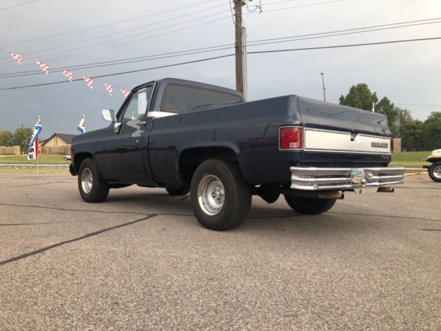 1974 Blue Chevrolet C-10 Regular cab short bed