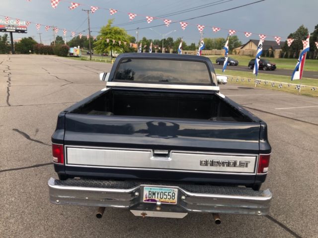 1974 Blue Chevrolet C-10 Regular cab short bed