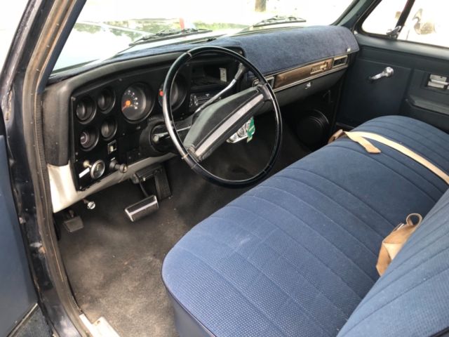 1974 Blue Chevrolet C-10 Regular cab short bed