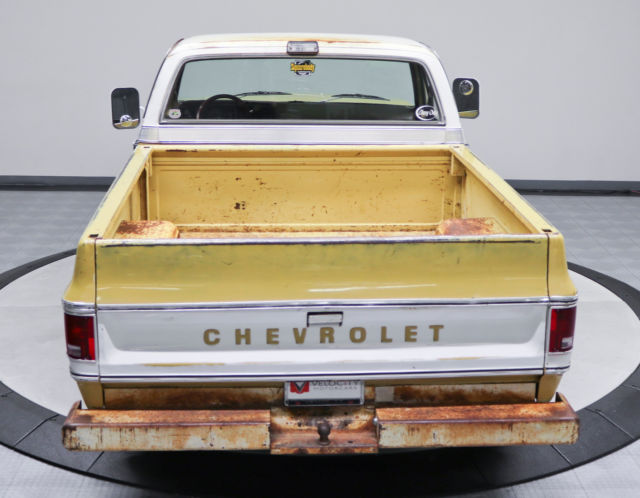 1974 Yellow Chevrolet C-10 Extended Cab Pickup
