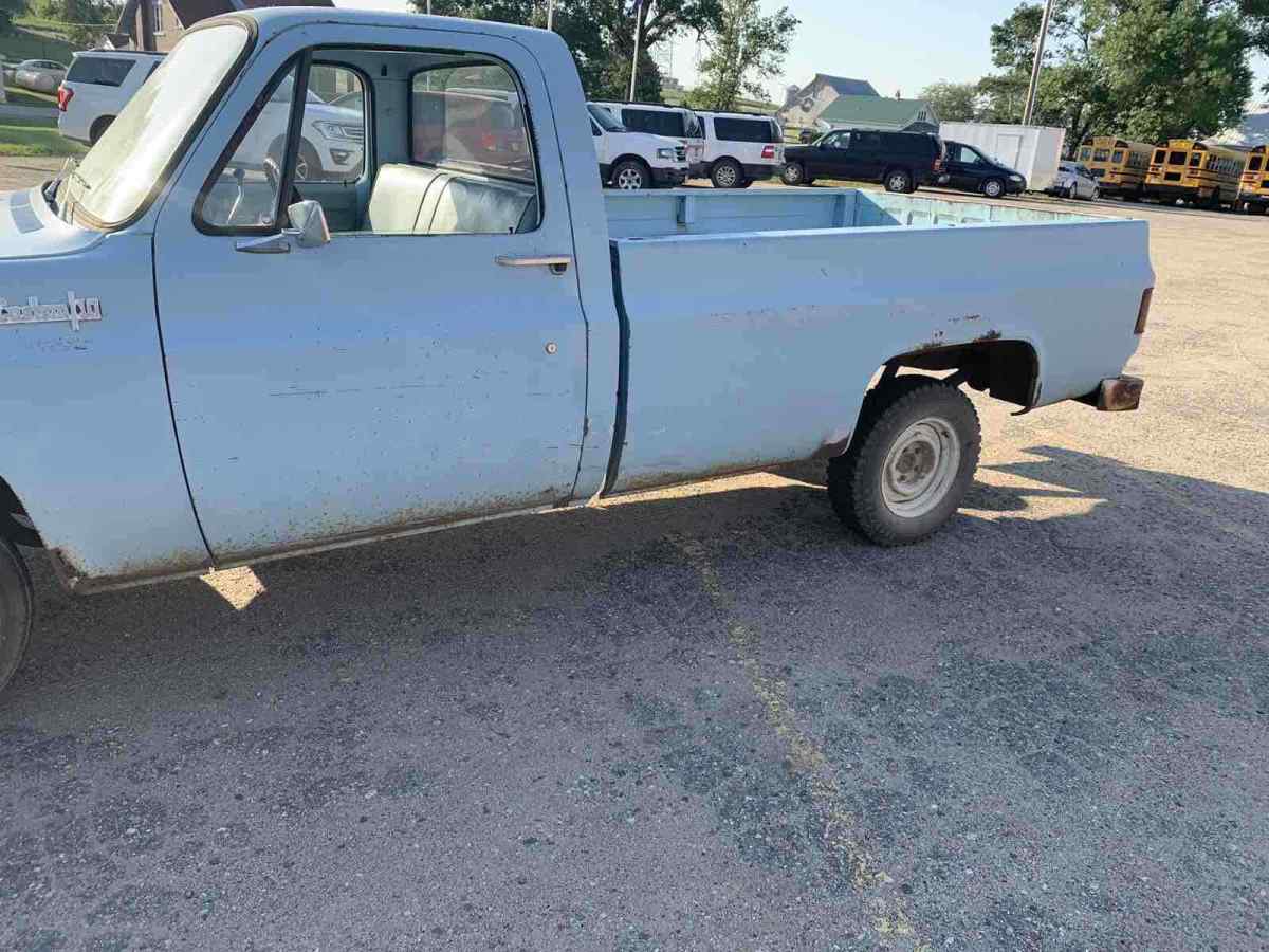 1974 Blue Chevrolet C10/K10 Pickup