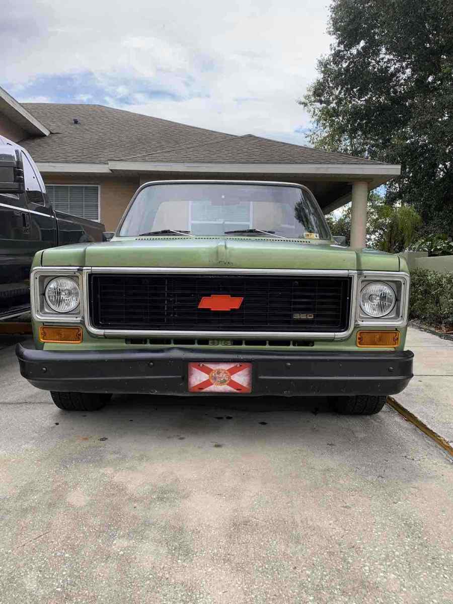 1974 Green Chevrolet C10/K10 Pickup