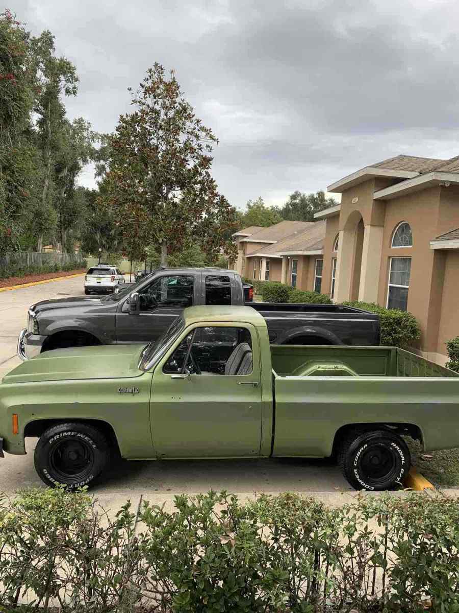 1974 Green Chevrolet C10/K10 Pickup