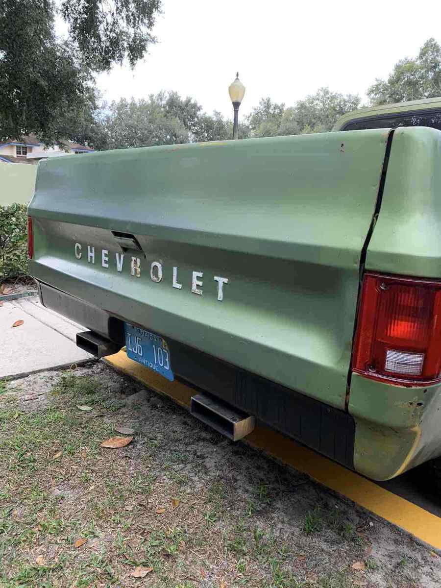 1974 Green Chevrolet C10/K10 Pickup