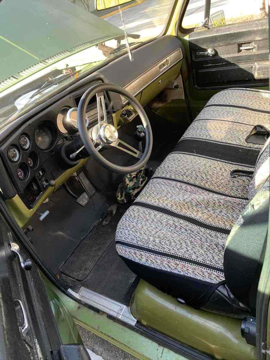 1974 Green Chevrolet C10/K10 Pickup