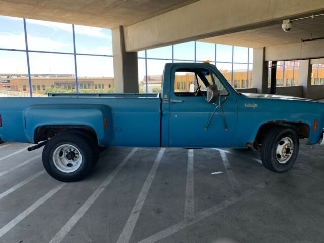 1974 Blue Chevrolet C-10 Standard Cab Pickup