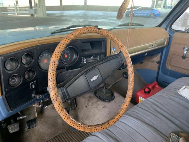 1974 Blue Chevrolet C-10 Standard Cab Pickup