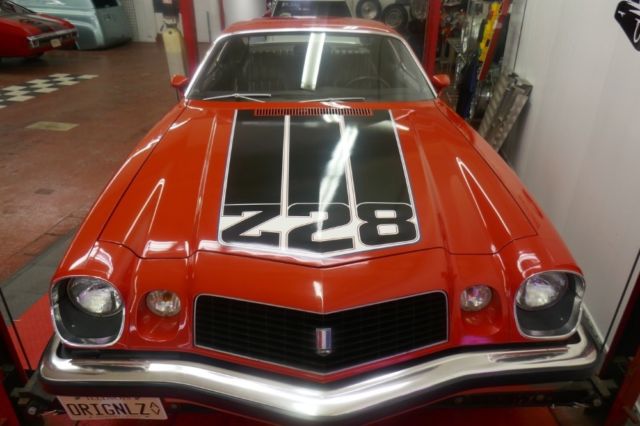 1974 Red Chevrolet Camaro Coupe