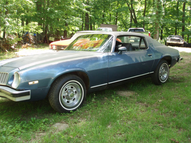 1974 Blue Chevrolet Camaro Coupe