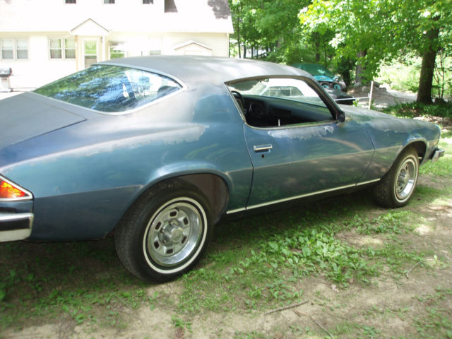 1974 Blue Chevrolet Camaro Coupe