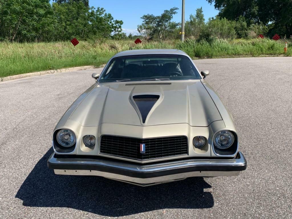 1974 Silver Chevrolet Camaro --