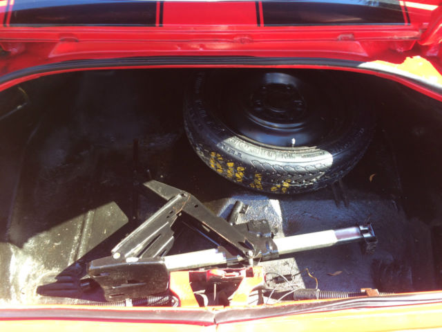 1974 red Chevrolet Camaro