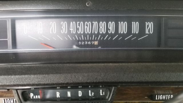 1974 Red Chevrolet Caprice Convertible