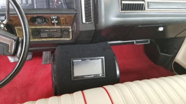 1974 Red Chevrolet Caprice Convertible