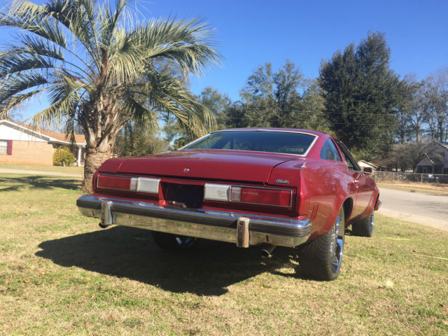 1974 Red Chevrolet Chevelle Coupe