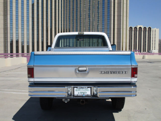 1974 Blue Chevrolet C/K 20 --