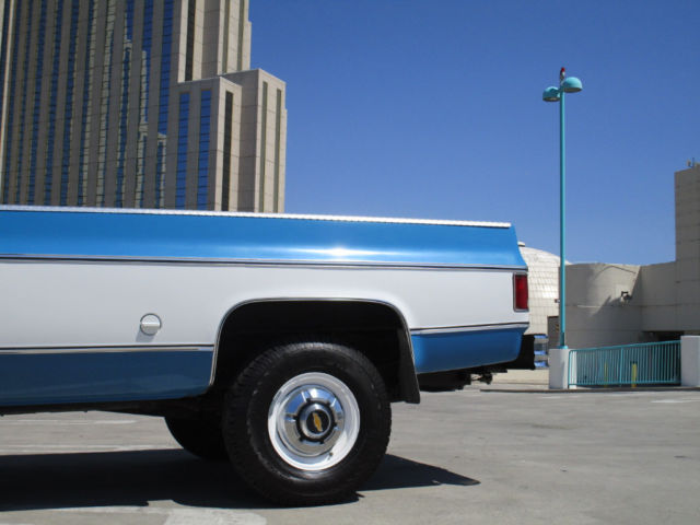 1974 Blue Chevrolet C/K 20 --