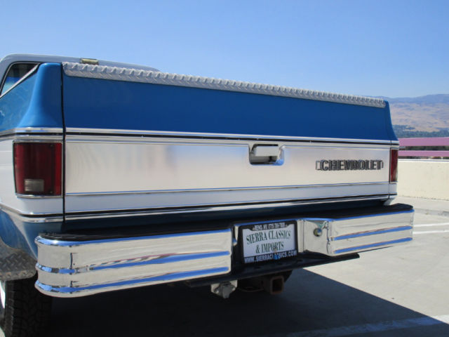 1974 Blue Chevrolet C/K 20 --